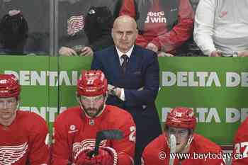 Detroit Red Wings fire coach Derek Lalonde, name Todd McLellan as his replacement