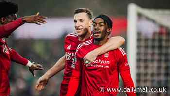 Nottingham Forest 1-0 Tottenham: Anthony Elanga scores only goal of the game before late Djed Spence red card as high-flying Reds inflict more misery on Ange Postecoglou's side