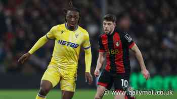 Bournemouth 0-0 Crystal Palace: Andoni Iraola's side move to six games unbeaten in the Premier League as both sides fail to break the deadlock at the Vitality Stadium