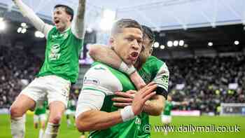 HEARTS 1 HIBERNIAN 2: Touch of class from Gayle hands Hibs the Edinburgh derby bragging rights as pressure builds on Critchley