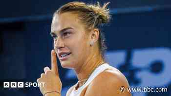 Sabalenka 'fresh and ready to go' for new season