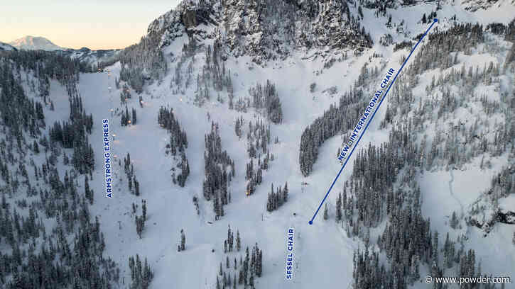 Washington Ski Area To Welcome "Game-Changing" New Chairlift