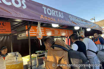 Tacos and elotes greet Ed Bedford after border walk