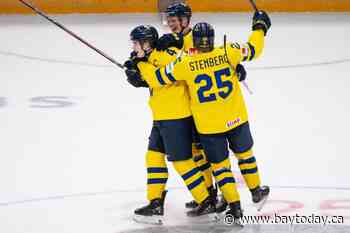 Sandin Pellikka has hat trick as Sweden starts world juniors with rout of Slovakia