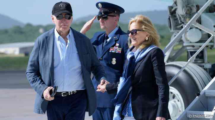 Biden arrives in St. Croix for last vacation as president