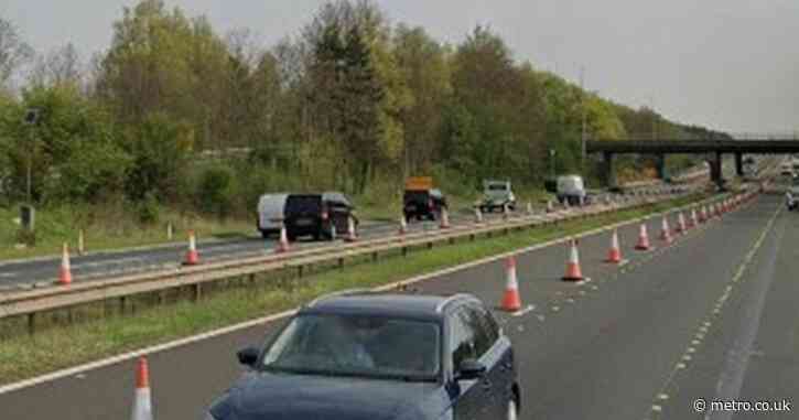 Man arrested after pensioner killed in Christmas Day motorway crash