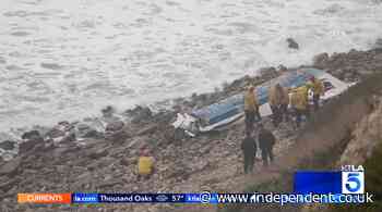 Beachgoer stumbles upon human leg that washed up on Southern California coast