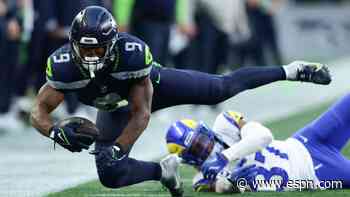 Seahawks place leading rusher Walker on IR