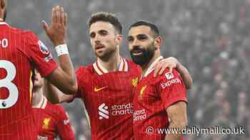 Liverpool 3-1 Leicester: Reds move SEVEN points clear at the top of the Premier League after surviving an early scare from the Foxes - with Mo Salah among the goals again at Anfield