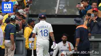 Live: Virat Kohli runs out teammate then nicks off late on day two at MCG