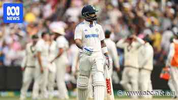 Kohli at the centre of late drama as India suffers mini-collapse on day two at MCG