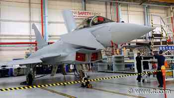 Fears over defence industry skills as UK waits for new Typhoon orders