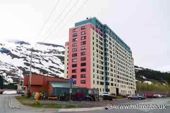 Unique town where every resident lives in the same building