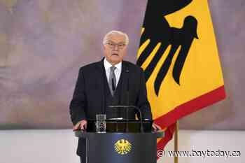 Germany's president dissolves parliament, sets national election for Feb. 23