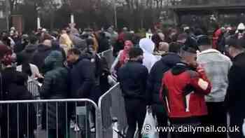 Sales mayhem as thousands queue to snap up Boxing Day bargains at Bicester Village - and Westfield is rammed too