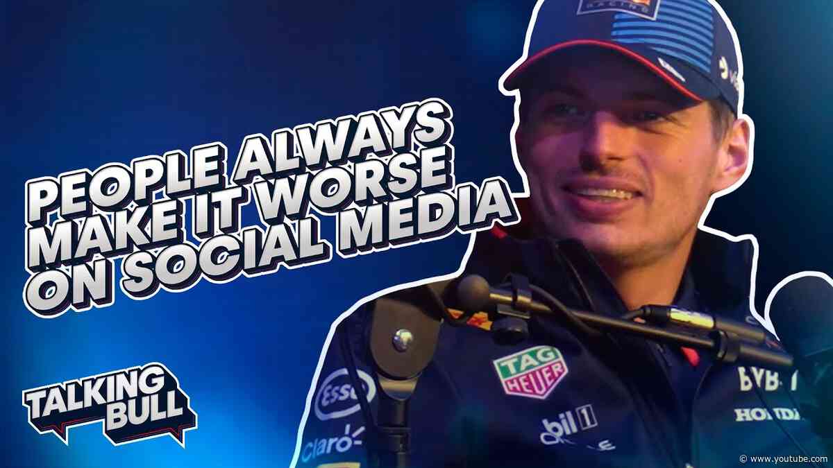 Looking Back At Formula 1 2024 With Max Verstappen | Talking Bull