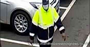 Police want to speak to this man after fake traffic warden tricks elderly disabled driver