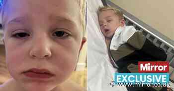 'My little boy nearly died just from licking an eye drop that rolled down his cheek'