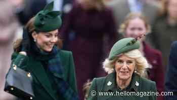 Why did Queen Camilla and Princess Kate wear green at Sandringham meet-and-greet?