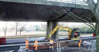 Gateshead Flyover work starts early to help restore suspended Metro services