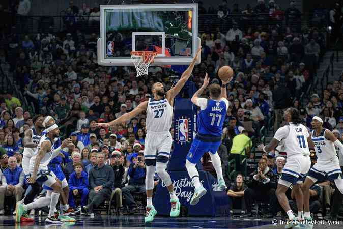 Mavs star Luka Doncic will be out about a month before check on calf injury, AP source says