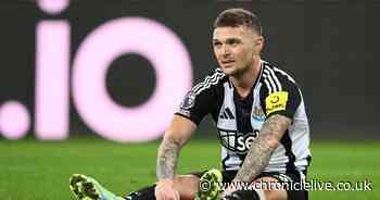 Newcastle United field emergency right-back after Kieran Trippier suffers fresh injury