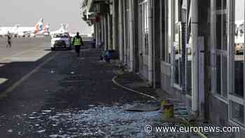 Damage at airport after Israel strikes Houthi rebels in Yemen's capital