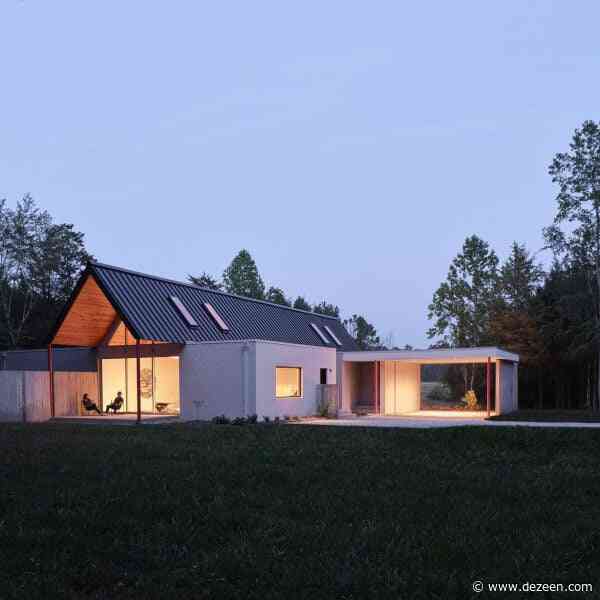 Studio Becker Xu revises dogtrot model for North Carolina house