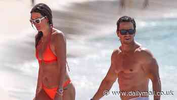 Mark Wahlberg, 53, and wife Rhea Durham, 46, show off sizzling beach bodies in Barbados