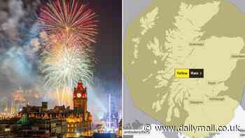 Wringing in the New Year! Revellers face a Hogmanay washout