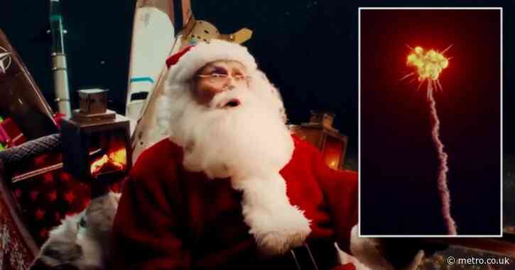 Russia ‘shoots down Santa’ in viral video days after alleged involvement in crash