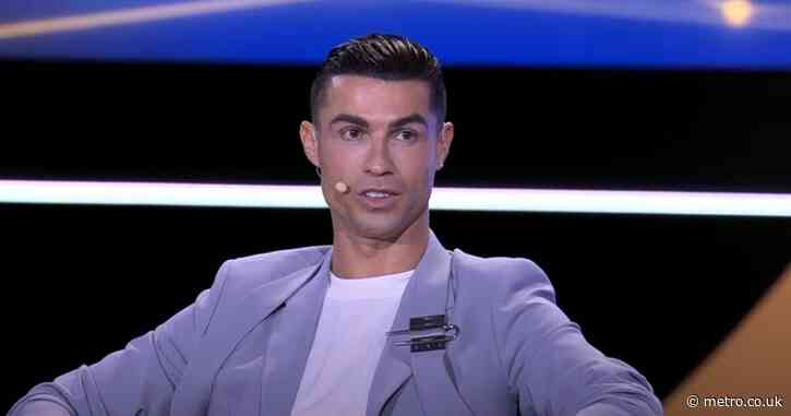 Cristiano Ronaldo reveals his pick to win the Champions League