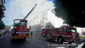 ‘Morrison Hotel’ Building in Los Angeles Destroyed by Fire