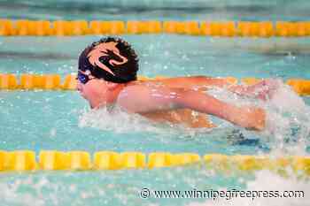 Pre-teen turning heads in pool