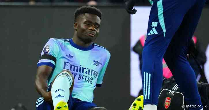 Mikel Arteta reveals new Bukayo Saka injury blow after surgery