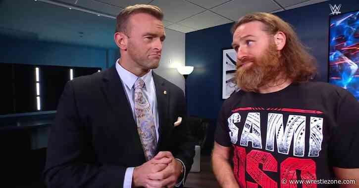 Sami Zayn Appears On WWE SmackDown