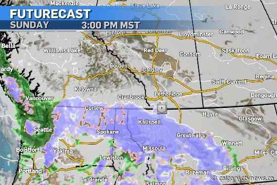 Cooler temps return to Calgary by Sunday