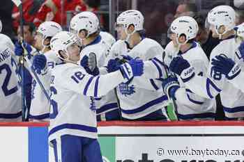 Marner nets hat trick as Leafs beat Red Wings 5-2