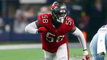 Source: Ex-Pro Bowl LB Barrett returning to Bucs