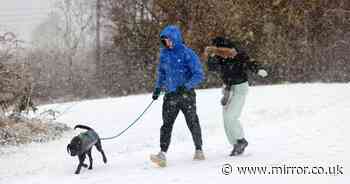 UK weather maps reveal exact date snow will engulf country with '10cm per hour' flurries