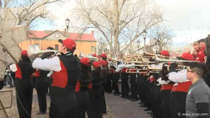 Pep rally held in Old Town ahead of Saturday's New Mexico Bowl