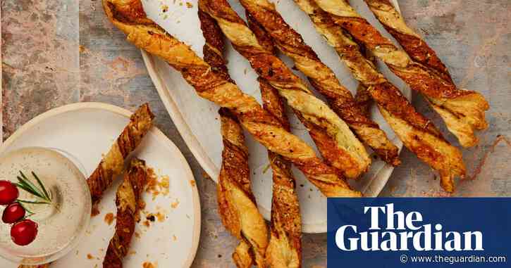 Cheesy anchovy straws and chocolate meringue kisses: Yotam Ottolenghi’s recipes for party nibbles