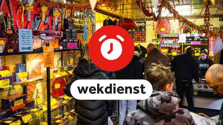 Wekdienst 28/12: Verkoop siervuurwerk van start • NK schaatsen begint