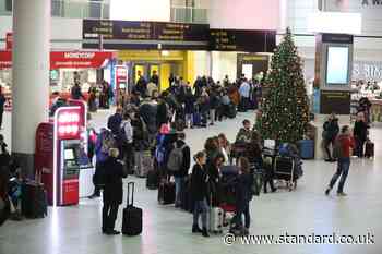 More than 400 flights delayed at London airports as thick fog sparks travel chaos