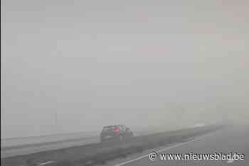 Spookrijder gesignaleerd in dichte mist op N16: “Hij reed aan hoge snelheid”