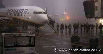 UK airport travel chaos with Teesside, Heathrow, Gatwick and Manchester flights impacted by fog