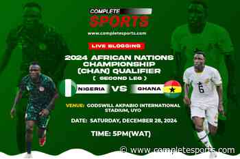 Nigeria Vs Ghana Live Blogging – CHAN 2024 Qualifier, Second Leg