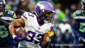 NFL player props, QB, WR, RB, TE picks, Week 17, 2024 AI prop predictions: Aaron Jones over 65.5 yards