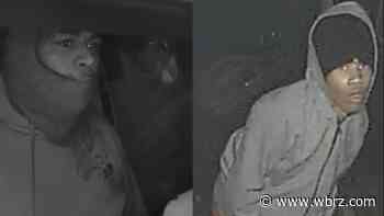 Police searching for multiple people accused of breaking into cars in October