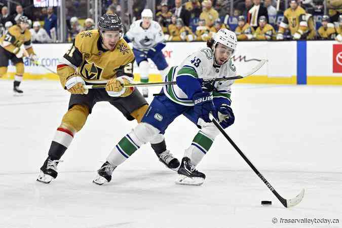 Quinn Hughes and Elias Pettersson out for Canucks vs. Kraken